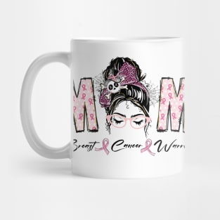 Mom Breast Cancer Warrior Mug